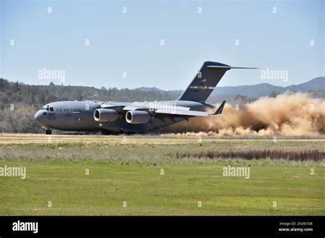 C 17s From Mcchord And Travis Air Force Bases Practiced Takeoffs And Landings At The Schooner