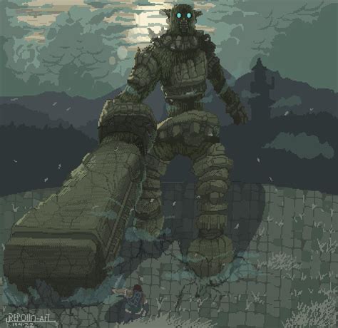 Pixilart On Twitter Shadow Of The Colossus By Abner Santeliz