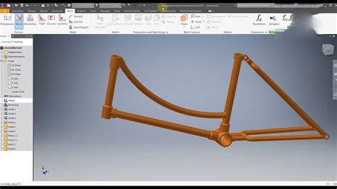 Cara Gampang Membuat Rangka Sepeda Pada Autodesk Inventor Indonesia