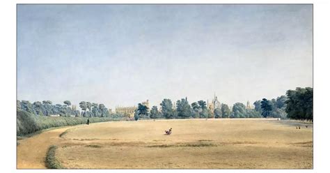 View Of University Park Looking Towards New College Oxford William