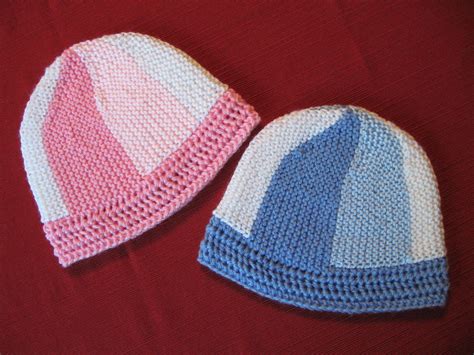 MESH EDGED HATS Hand Knit In Bernat Softee Baby In Three C Flickr