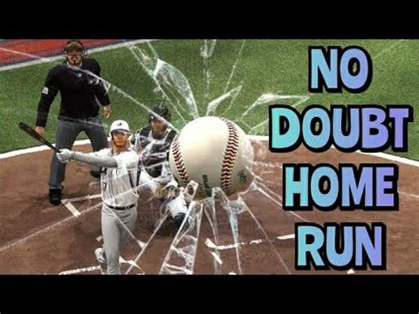 Shohei Ohtani No Doubt Home Run MLB The Show 21 YouTube