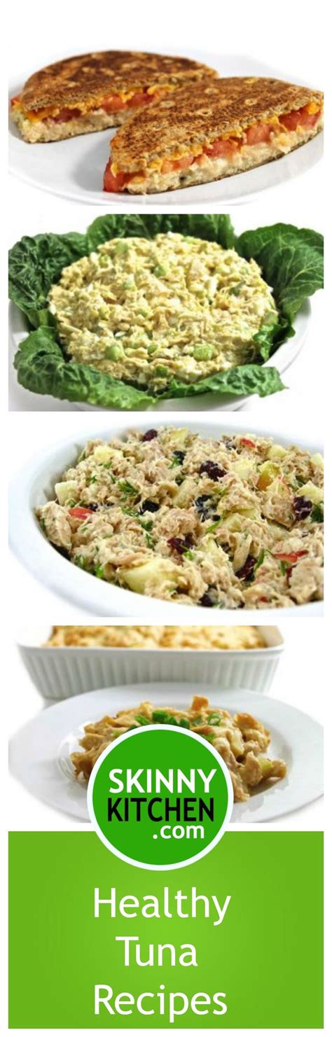 4 Healthy Tuna Recipes | WW Points | Skinny Kitchen | Healthy tuna ...