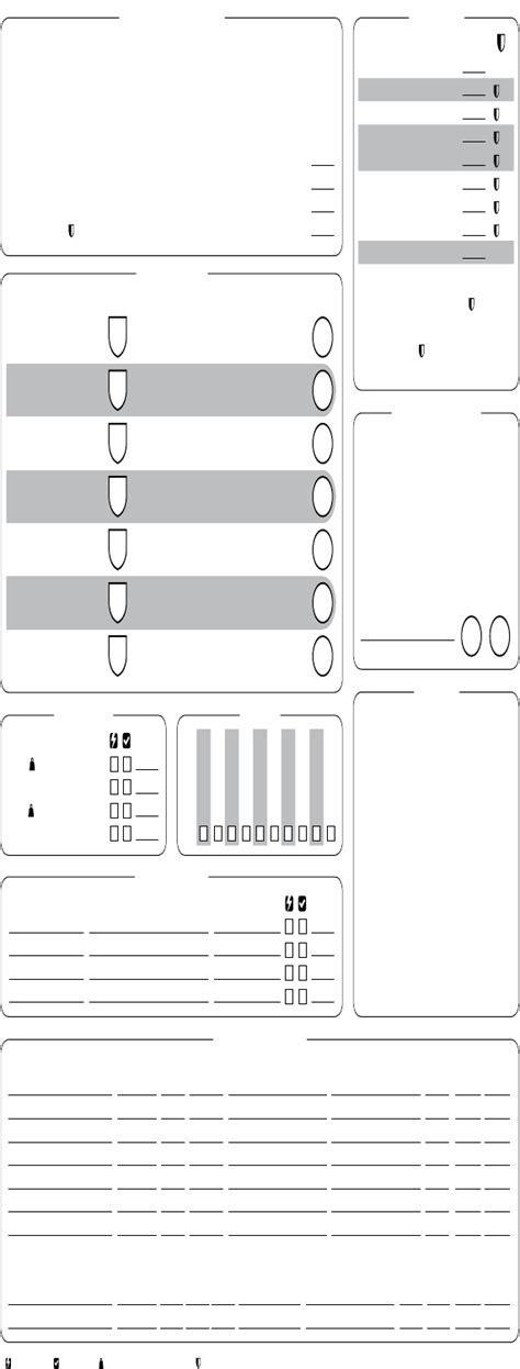 Fill Free Fillable Mythras Character Sheet Form Fillable PDF Form