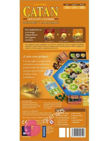 Comprar Catan Ciudades Y Caballeros Jugadores Devir Juegos