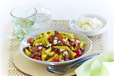 Penne Mit Auberginen Bolognese Knorr