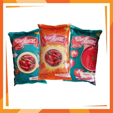 Jual Saus Sambal Tomat Mclewis Kemasan Kg Shopee Indonesia