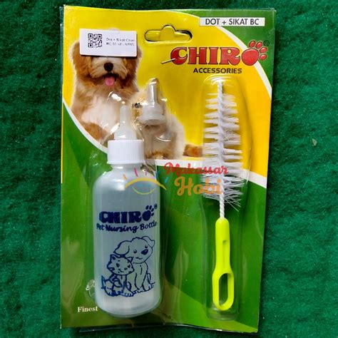 Jual Dot Chiro Bc 60 Ml Set Sikat Pembersih Botol Susu Kucing Anjing