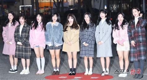 프로미스나인 상큼한 소녀들뮤직뱅크 출근길