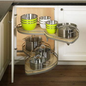 Corner Organizers Shop For Blind Corner Kitchen Cabinet Optimizers