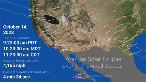 Annular Solar Eclipse in US - Where is it visible in October 2023 ...