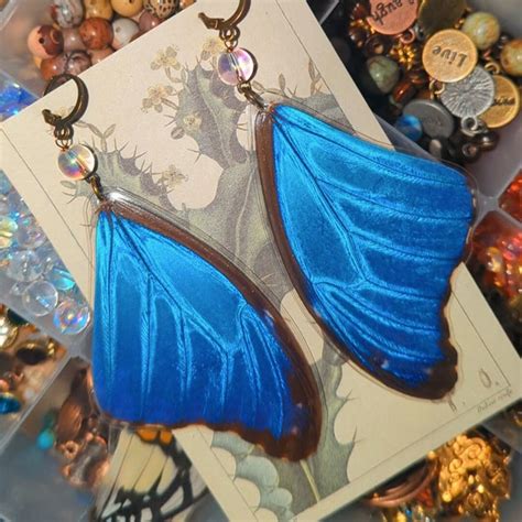 Morpho Butterfly Etsy