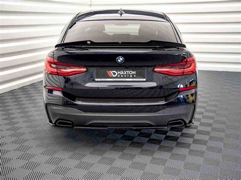 Maxton Rear Side Splitters Bmw 6 Gt G32 M Pack 2017 Textured For