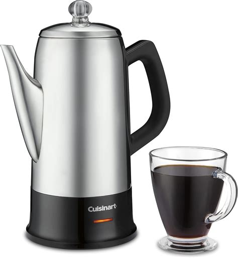 Amazon.com: Presto 02815 12-Cup Cordless Coffee Percolator - Stainless Steel, Modern Design