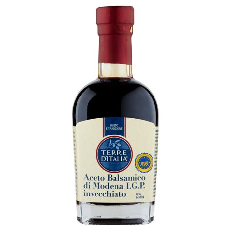 Terre D Italia Aceto Balsamico Di Modena I G P Invecchiato Ml