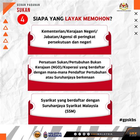 KBSMalaysia On Twitter Persatuan Sukan Agensi Kerajaan Pertubuhan