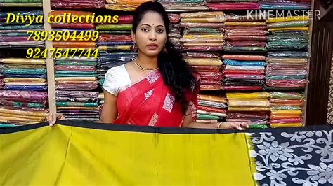 Soft Silk Pattu Sarees Episode 441 Divya Collections YouTube