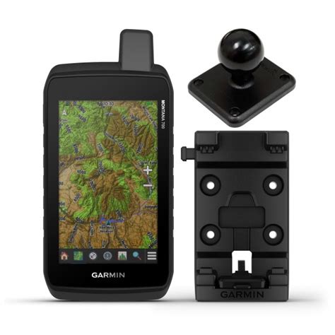 Garmin Montana Rugged Gps Navigator With Amps Rugged Mount And Ball