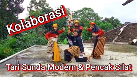 Kolaborasi Tari Kreasi Dan Pencak Silat Collaboration Of Indonesian