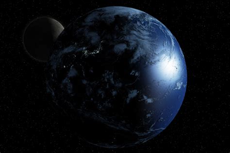 Earth And The Moon 2 Free Stock Photo - Public Domain Pictures