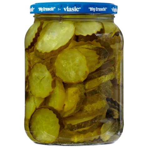 Vlasic Ovals Hamburger Dill Pickle Chips 32 Oza Ralphs