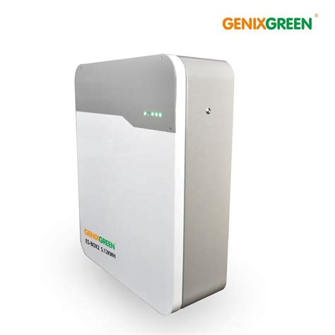 Genixgreen 512kwh Powerwall Battery For Solar Storage Lifepo4 Power