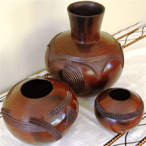 Africa Themi Nala South Africa Ukhamba Burnished Earthenware