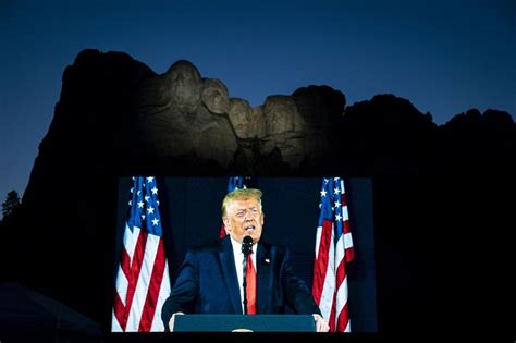 Trumps Mt Rushmore Speech And Response Wsj