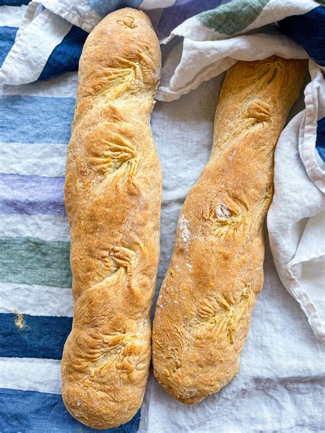 Easiest French Baguette Recipe - Tastefully Grace