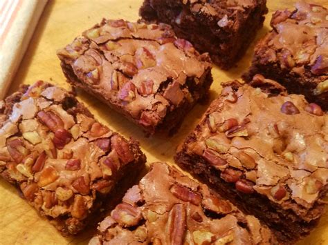 Unbelievably Decadent Chocolate Pecan Brownies Chocolate Pecan Just