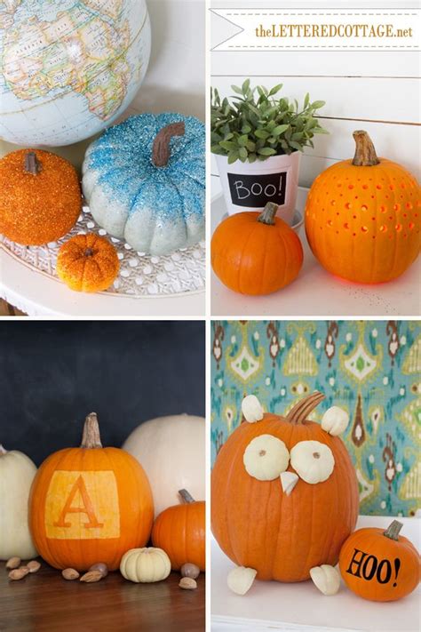 DIY Halloween Pumpkins - The Lettered Cottage