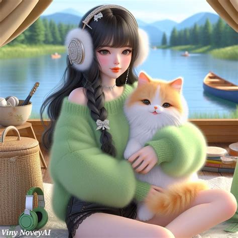 save follow gadis animasi animasi imut