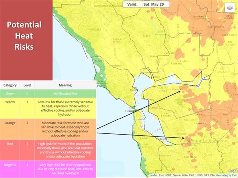 Nws Bay Area 🌉 On Twitter Moderate Risk Of Health Impacts Due To Heat