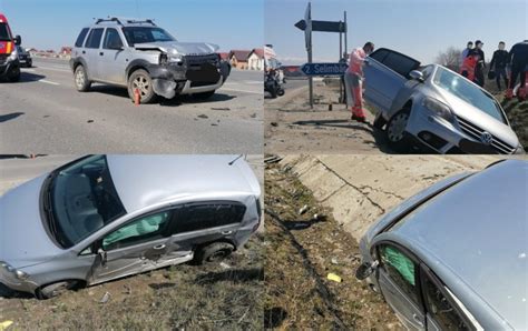 FOTO VIDEO Șofer din Alba implicat în ACCIDENT rutier pe DN1 lângă