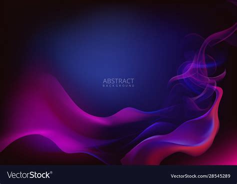 Abstract smoke effect background design Royalty Free Vector