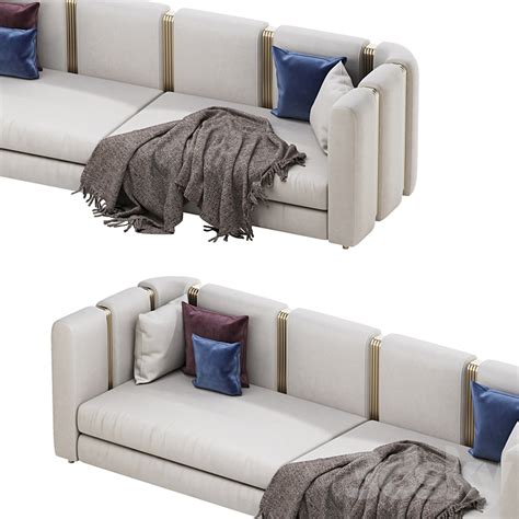 Rugiano Club Sofa 3d Model