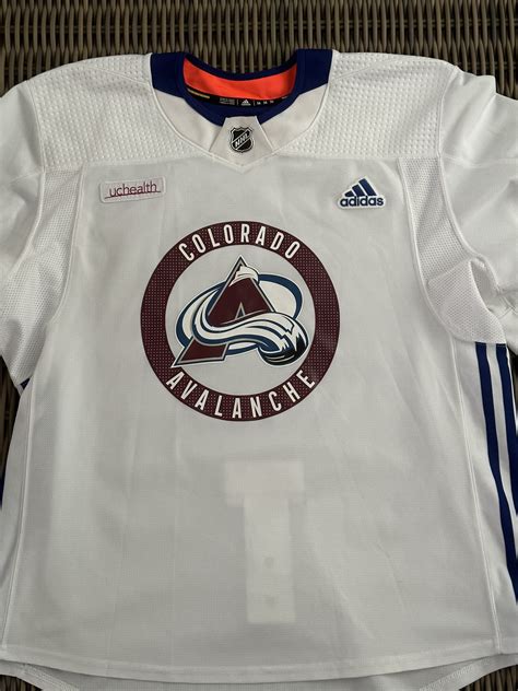 Colorado Avalanche Adidas Practice Jersey | SidelineSwap