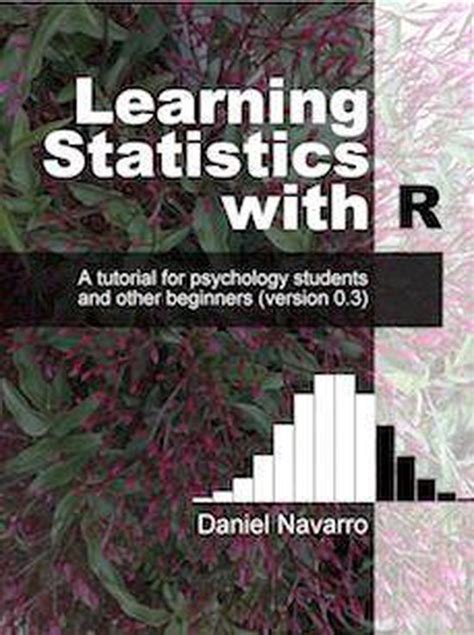 Learning Statistics With R Navarro Daniel 9781326189723 Boeken