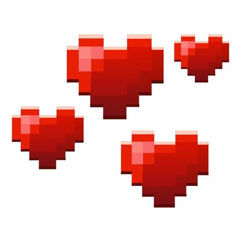 Minecraft Love Hearts Sticker Sticker Mania Minecraft Heart