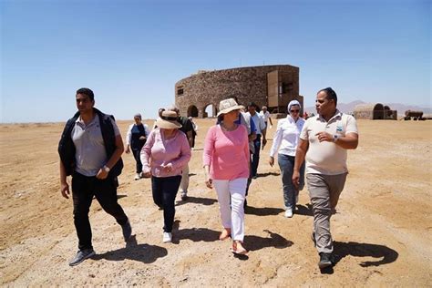 بالصور جولة تفقدية لوزيرة البيئة بمحمية نبق لدعم مشاركة الق مصراوى