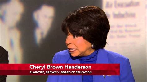 Cheryl Brown Henderson Where Is The Courage 60 Years On School