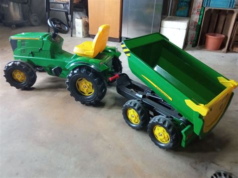 Rolly Toys Farmtrac John Deere Anh Nger Tret Traktor Kaufen Auf