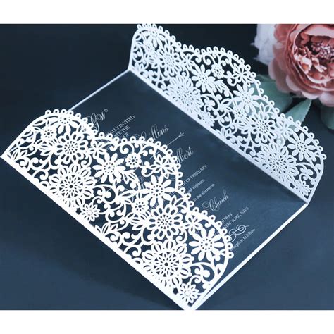 Jual Cover Undangan Papercut 076A Undangan Pernikahan Ulang Tahun