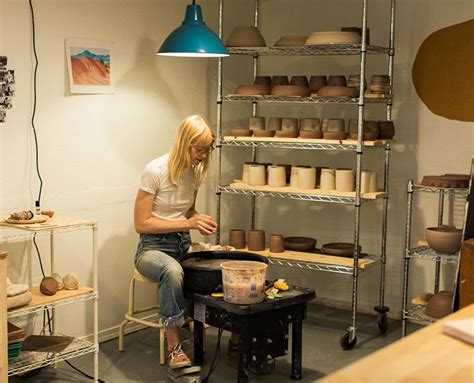 Inside Two Hands Full Obsession Worthy Ceramics Studio Art Studio At