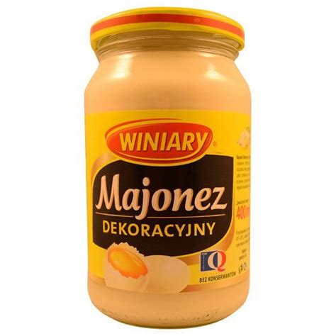 Winiary Majonez Dekoracyjny Mayonnaise Ml Fl Oz Walmart