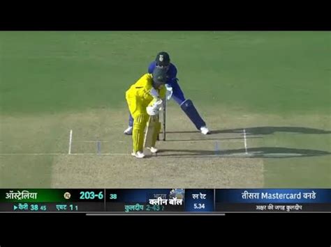 Kuldeep Yadav Wicket Today Bowled Alex Carey India Vs Australia Rd