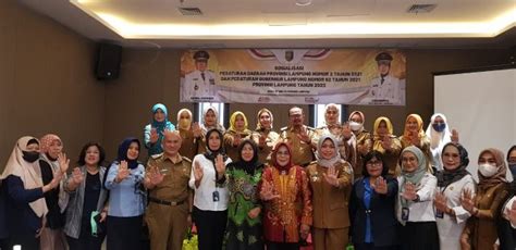 Sosialisasi Peraturan Daerah Provinsi Lampung Nomor Tahun Dan