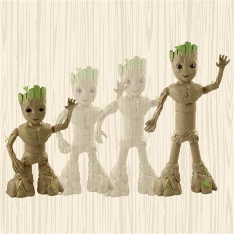 Marvel Studios I Am Groot Groove N Grow Groot 135 Inch Interactive