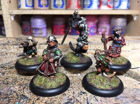 Oathsworn Miniatures: Burrows & Badgers Commission - Wargaming Hub