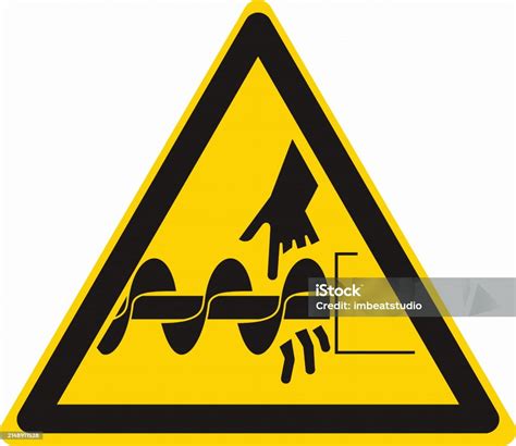 Iso 7010 Safety Warning Sign Marking Label Standards Cutting Of Fingers